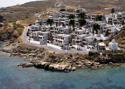 SUMMER HOUSES COMPLEX IN SIROS